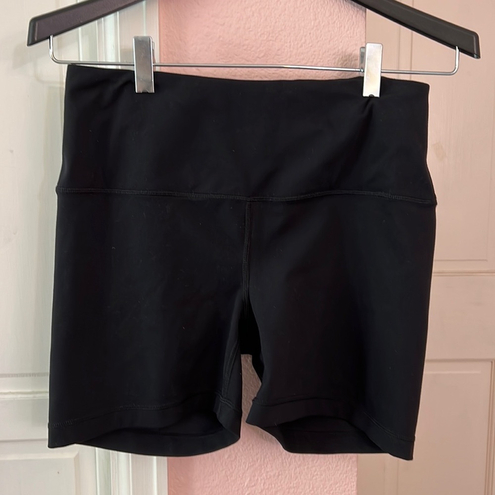 Black bike shorts